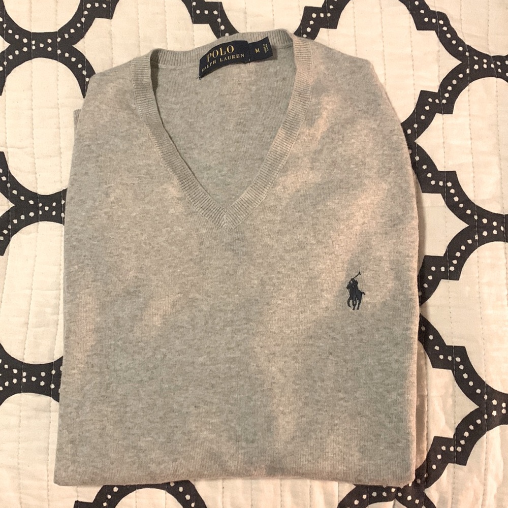 Gray Polo Ralph Lauren Sweater